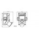 Розетка промислова EDS4m 2-2/1-5 32 004483111