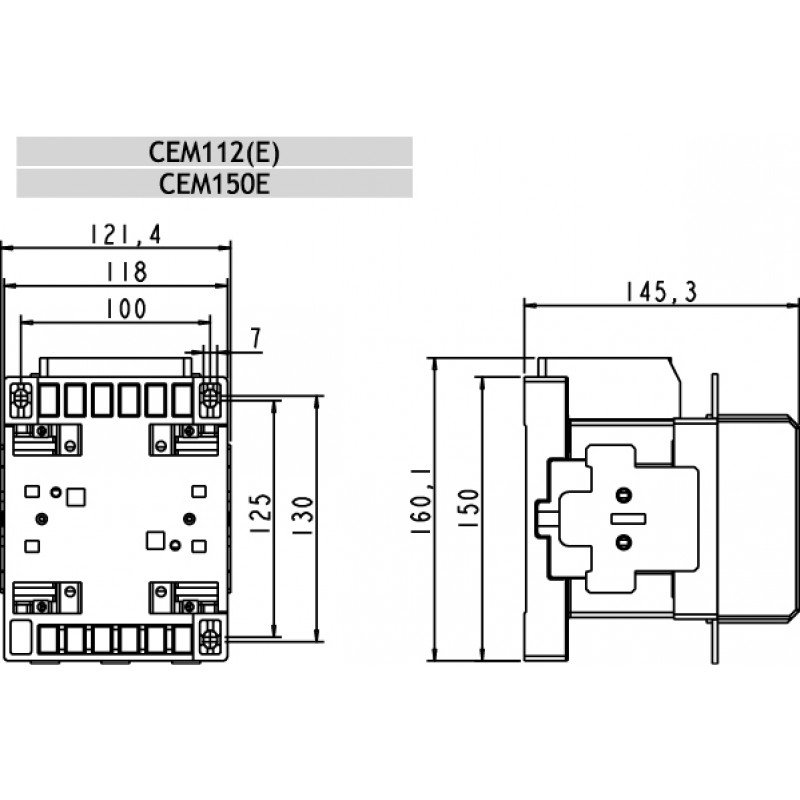 Контактор CEM112.22-400V-50/60Hz 004653144