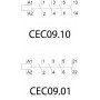 Контактор мініатюрний CEC09.01-110V-50/60HZ 004641071
