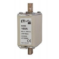 Плавка вставка (запобіжник) NH00 gBat 160A/80V DC 004110084