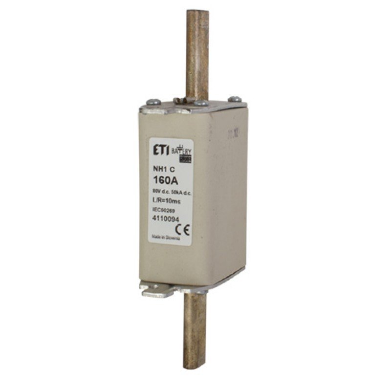 Плавка вставка (запобіжник) NH1 gBat 25A/80V DC 004110086
