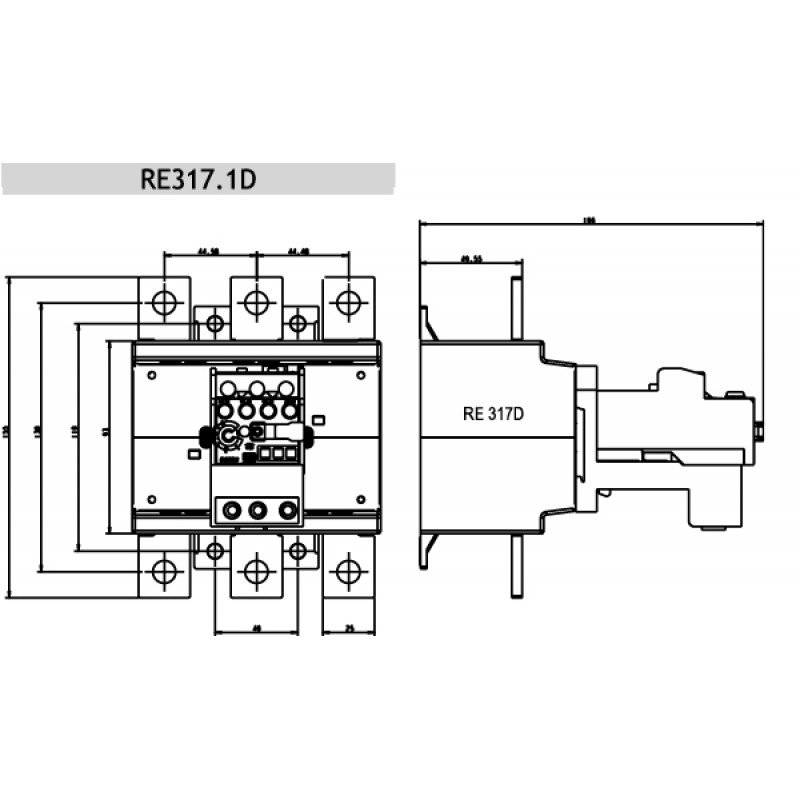 Теплове реле RE317D-215 004647424