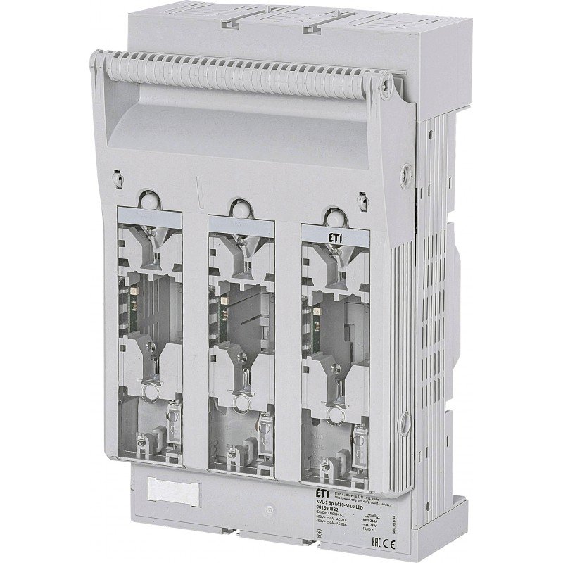 Разъединитель предохранителей KVL-1 3p M10-M10 LED 001690882