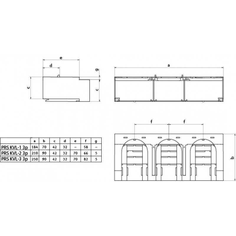 Захисна кришка PRS KVL-1 3p 001690954