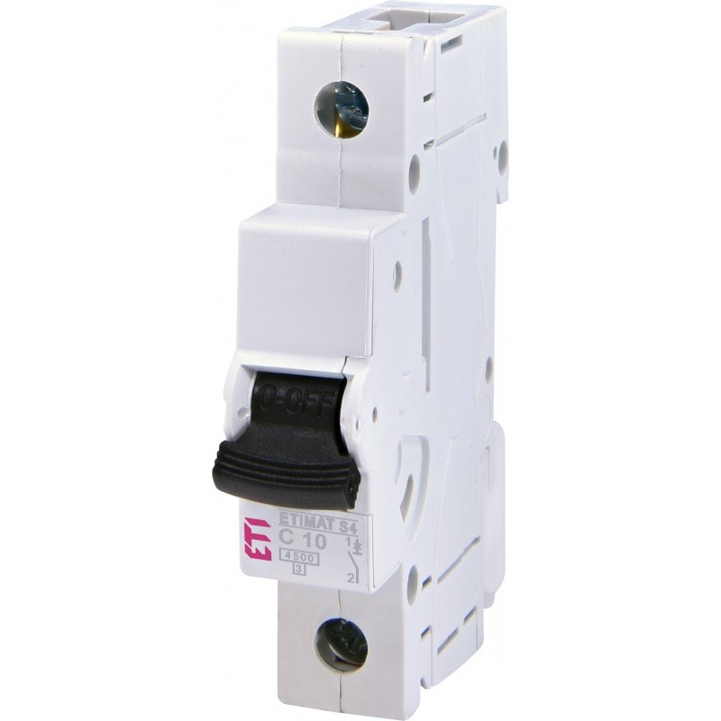 Автоматичний вимикач ETIMAT S4 1p C10 001910028