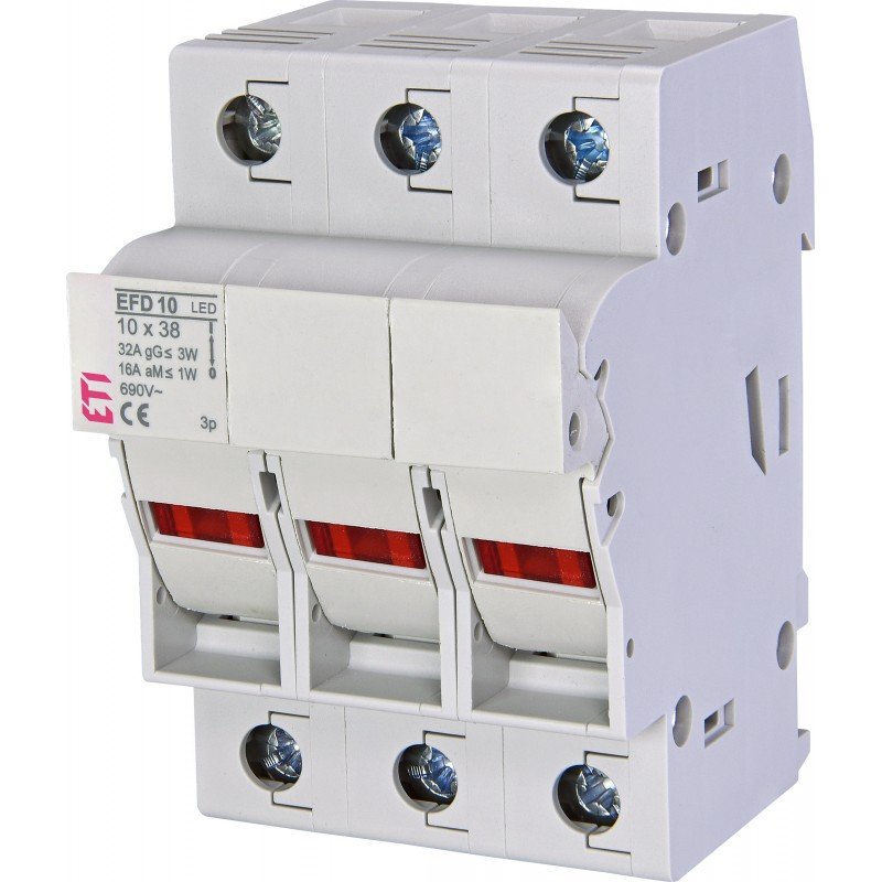 Разъединитель предохранителей EFD 10 3p LED 002540014