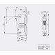 Тримач запобіжників EFH 10/14 T DC LED 1p 002580016