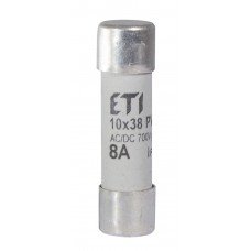 Плавка вставка (запобіжник) CH10x38 gR 8A/700V AC/DC 002625020