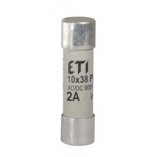 Плавка вставка (запобіжник) CH10x38 gR 2A/900V AC/DC 002625027