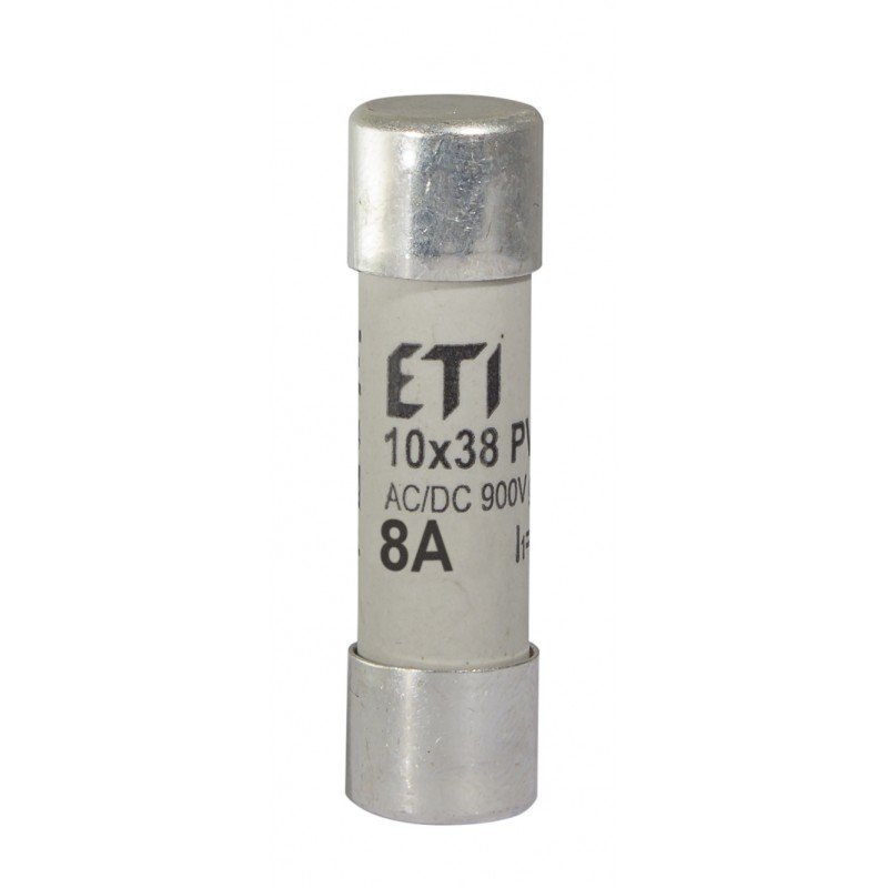 Плавка вставка (запобіжник) CH10x38 gR 8A/900V AC/DC 002625030