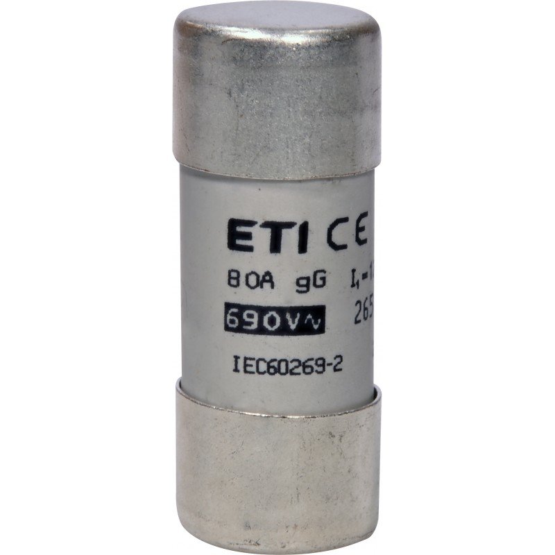 Плавка вставка (запобіжник) CH22x58 gG 80A/690V 002651049