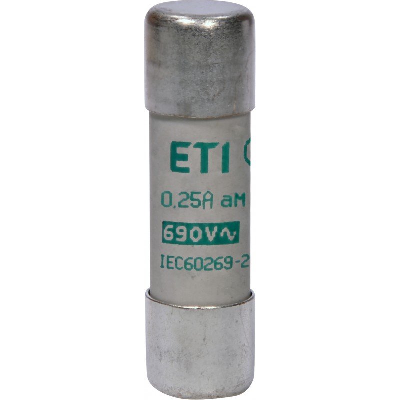 Плавка вставка (запобіжник) CH14x51 aM 0,25A/690V 002652021