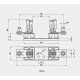 Корпус запобіжника PK 3 M12-M12 DC 1000V 1p 004122023
