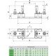 Корпус запобіжника PK 2 M10-M10 DC 1000V 1p 004122024