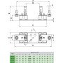 Корпус запобіжника PK 2 M10-M10 DC 1000V 1p 004122024