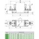 Корпус запобіжника PK M8-M8 DC 1000V 1p 004122033