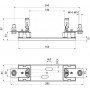 Корпус запобіжника PK 2XL M10-M10 1500V 1p 004132019