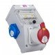 Розетка промислова EDS4m 2-2/1-5 16 004483110