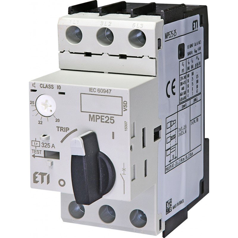 Автомат захисту двигуна MPE25-25 004648013