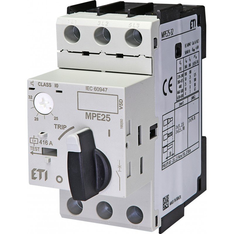 Автомат захисту двигуна MPE25-32 004648014