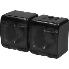 Розетка RHE-2sd-BL 004668091