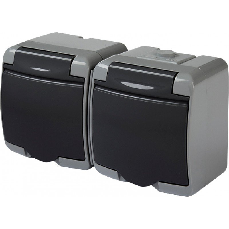 Розетка RHE-2s-SRG 004668107