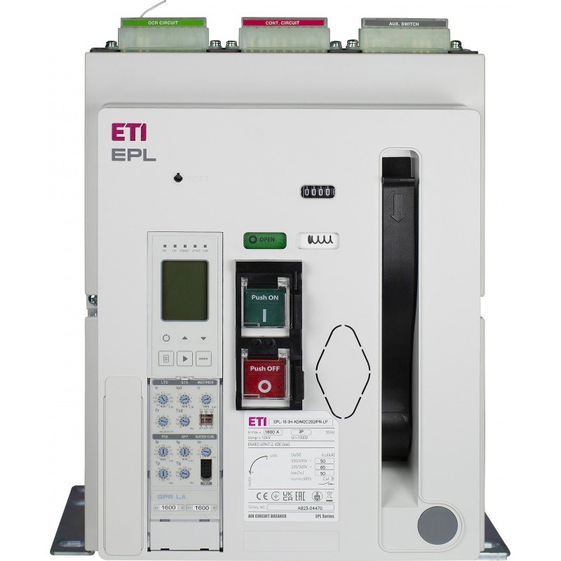 Повітряний вимикач EPH-40 3H BD/M2C2S2/PR-LP 004695740