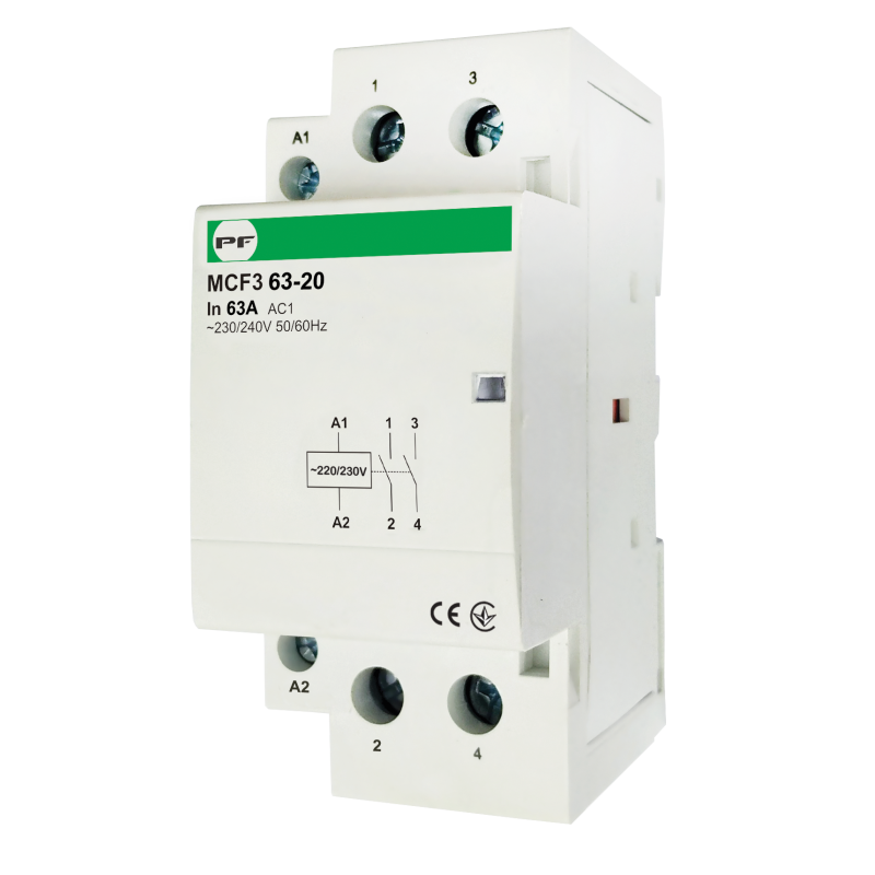 Магнітний пускач MCF3 63A 2NO 230V