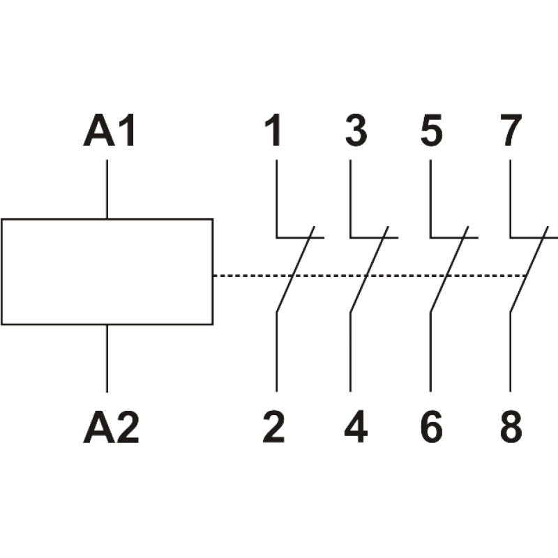 Магнітний пускач MCF3i 40A 2NO 24V