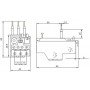 Реле теплове FTR32B 3,5-5А вбудоване