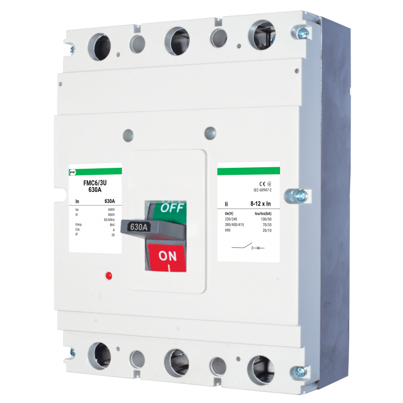 Автоматичний вимикач FMC6/3U 3P 630A 70kA (8-12In)