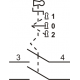 Вимикач кнопковий пластиковий FP FP5-AG03 2NO (чорний)