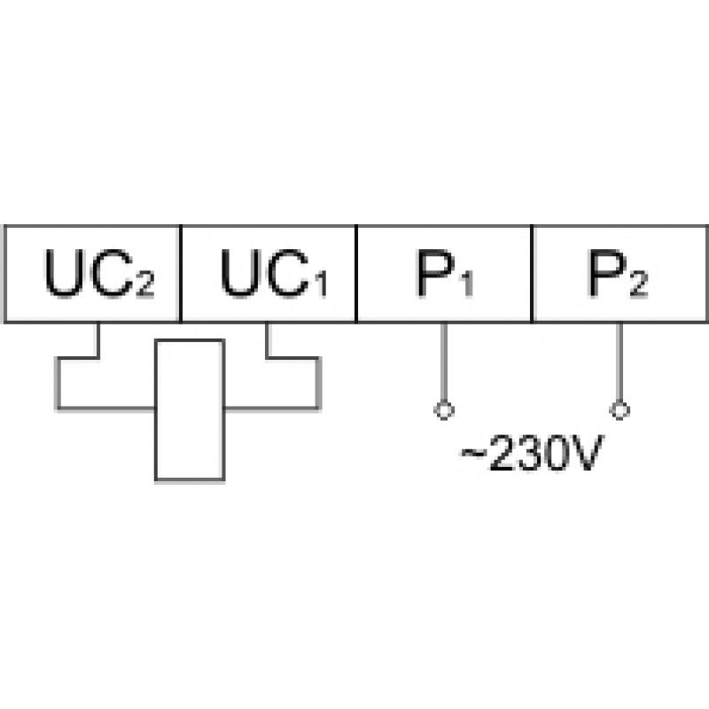 Розчіплювач мінімальної напруги F/UV6 до FMC6 АС230V