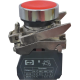 Вимикач кнопковий металевий FP4-BA42 1NC (червоний)