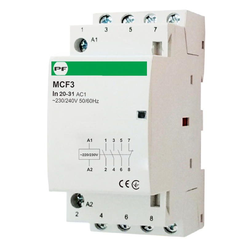 Магнітний пускач MCF3 20A 3NO 1NC 230V