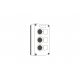 Корпус BOXP2-3 IP54