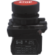 Вимикач кнопковий пластиковий FP5-AA4342 1NC (STOP, червоний)