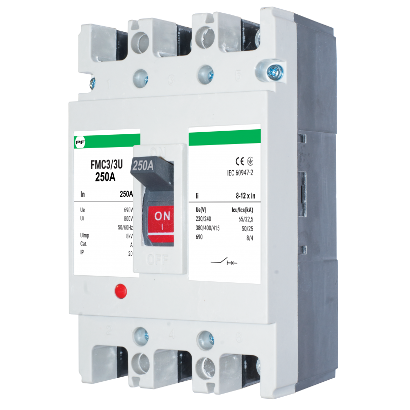 Автоматичний вимикач FMC3/3U 3P 250A 50kA (5-10In)