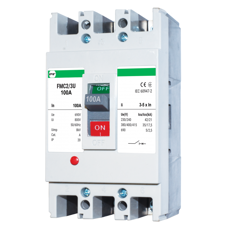 Автоматичний вимикач FMC2/3U 3P 125A 35kA (5-10In)