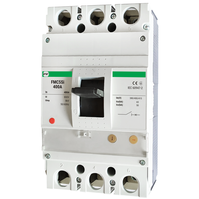 Автоматичний вимикач з термомагнітним регулюванням FMC5Si 3P 400A 85kA