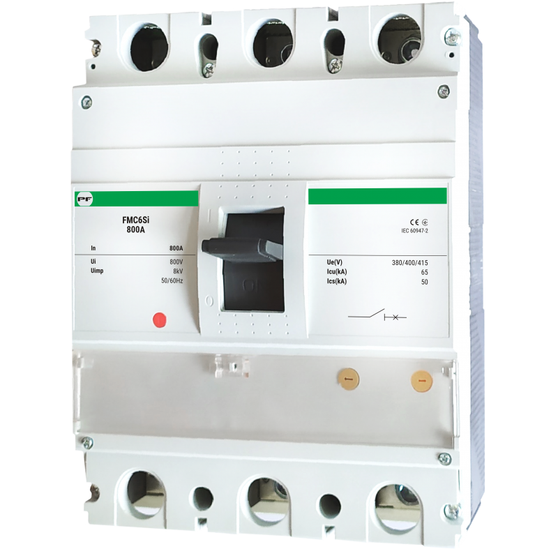 Автоматичний вимикач з термомагнітним регулюванням FMC6Si 3P 800A 85kA