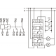 Імпульсне реле з функцією „пам’ять” FRT25 2 2С/О 24-240VAC/DC,50/60HZ