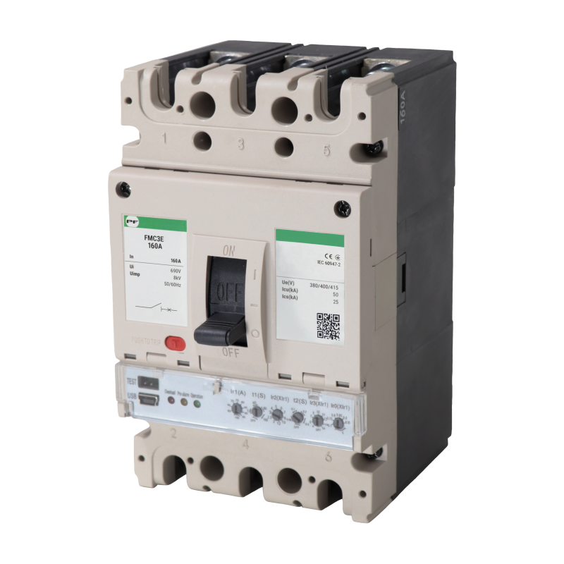 Автоматичний вимикач з електронним розчеплювачем FMC3E 3P 160A 50kA