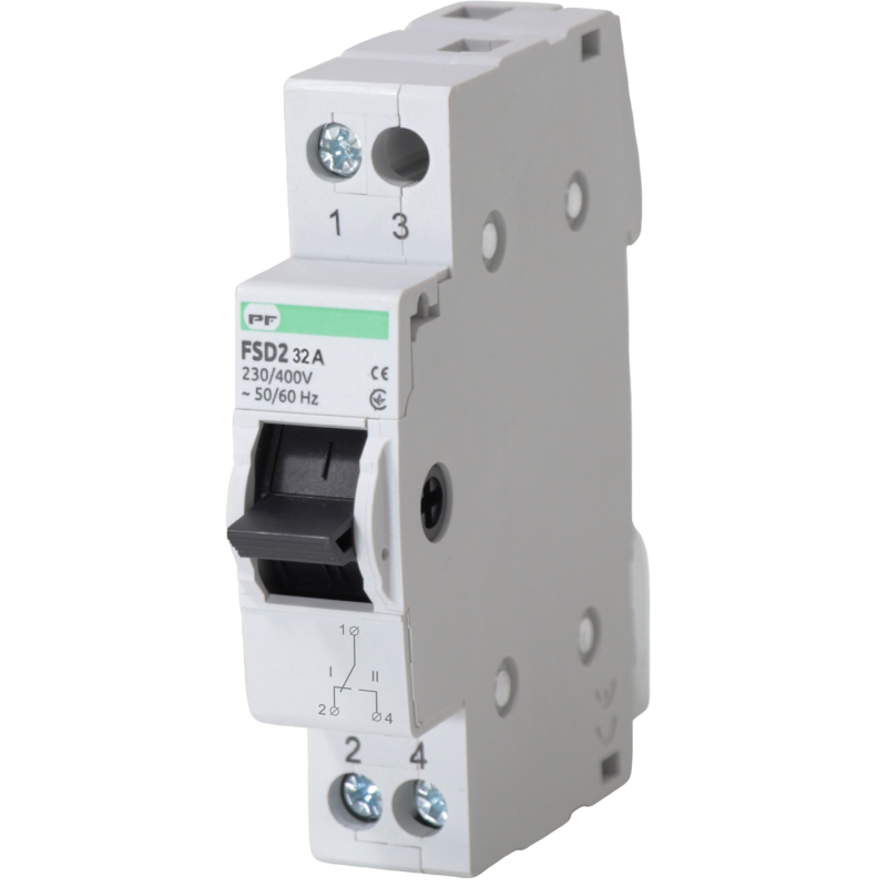 Перемикач навантаження FSD2 1P 32A 1-0-2