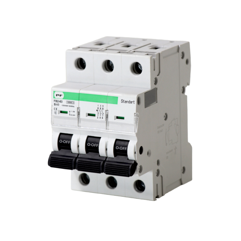 Автоматичний вимикач FB2-63 3P B 40A 10kA STANDART