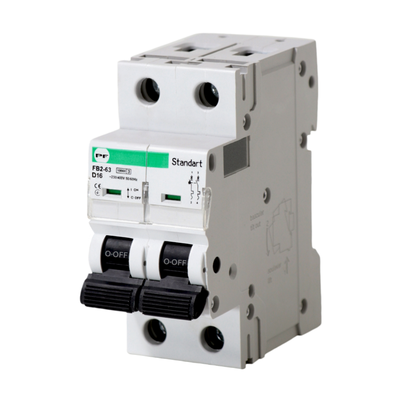 Автоматичний вимикач FB2-63 2P D 16A 10kA STANDART
