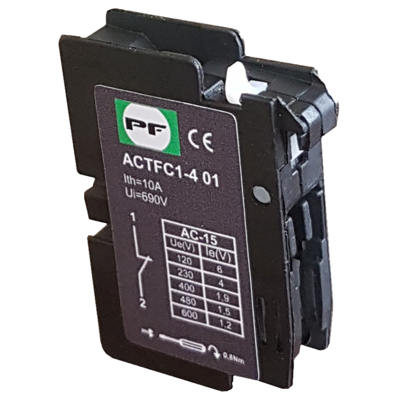 Допоміжний контакт фронтального виконання для пускачів FC1-4 ACTFC1-4 01 NC