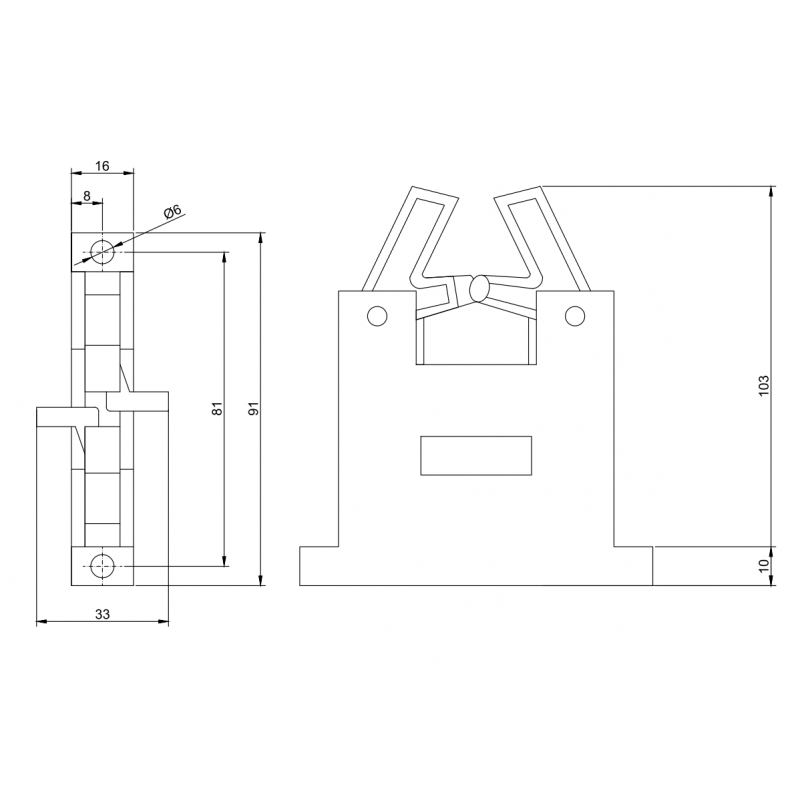 Блокування механічне MIFC6 до FC6