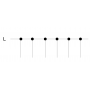 Гребінчаста шина FRF 10мм2 63A 1P 54 модуля тип FORK