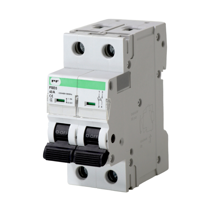 Вимикач силовий FSD3 2P 40A